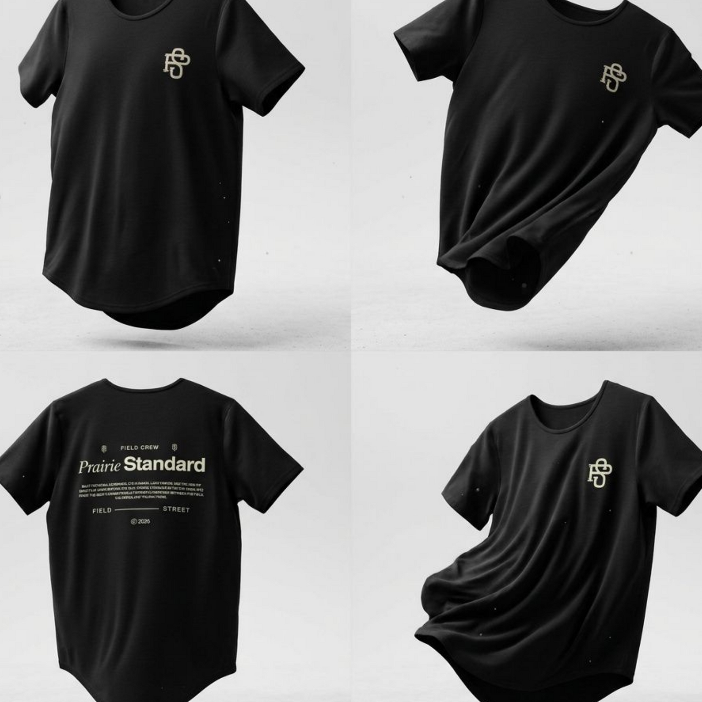 The Field Crew Standard Curved Tee